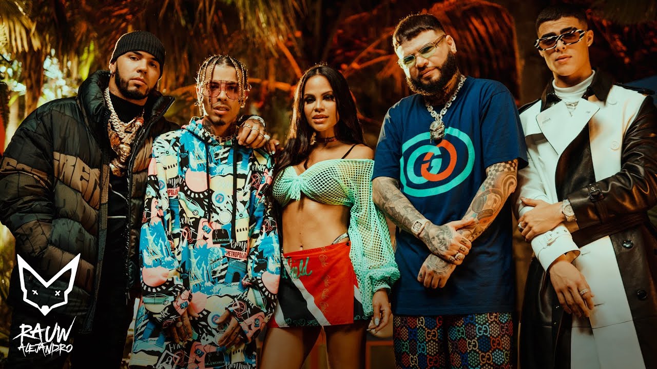 Fantasías Remix - Rauw Alejandro, Anuel AA, Natti Natasha, Farruko